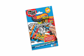 Kreatywne gry - Hot Wheels Monster Trucks Sticker Activity Set - BLA30000