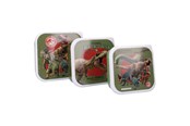 Przybory szkolne - Vadobag Snack box (3in1) Jurassic World Fresh Bites - 586-01999