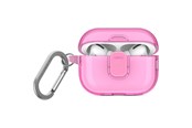 Telefon - Pokrowiec i etui - UNIQ Glase Pro Case for AirPods Pro 2 - Pink - 8886463693636