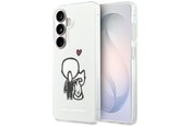 Telefon - Pokrowiec i etui - Karl Lagerfeld IML Karl&Choupette MagSafe Case for Samsung Galaxy S26 - Transparent - 3666339612825