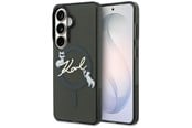Telefon - Pokrowiec i etui - Karl Lagerfeld IML KC Script MagSafe Case for Samsung Galaxy S26 - Black - 3666339612610