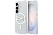 Telefon - Pokrowiec i etui - Karl Lagerfeld IML KC Script MagSafe Case for Samsung Galaxy S26 Plus - Transparent - 3666339612719