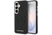 Telefon - Pokrowiec i etui - Karl Lagerfeld Embossed Ring Initials MagSafe Case for Samsung Galaxy S26 - Black - 3666339612436