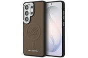Telefon - Pokrowiec i etui - Karl Lagerfeld Embossed Ring Initials MagSafe Case for Samsung Galaxy S26 Ultra - Brown - 3666339612481