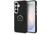 Telefon - Pokrowiec i etui - Karl Lagerfeld Embossed Ring RSG Logo MagSafe Case for Samsung Galaxy S26 - Black - 3666339612252