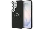 Telefon - Pokrowiec i etui - Karl Lagerfeld Embossed Ring RSG Logo MagSafe Case for Samsung Galaxy S26 Ultra - Black - 3666339612276