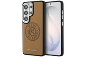 Telefon - Pokrowiec i etui - Karl Lagerfeld Perforated KL MagSafe Case for Samsung Galaxy S26 Ultra - Brown - 3666339612245