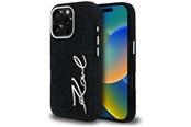 Telefon - Pokrowiec i etui - Karl Lagerfeld FW Jeans Signature Logo iPhone 16 Pro Max Case - Black - 3666339458478