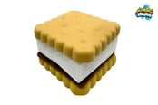 Male prezenty dla dzieci - Trend Toys Jumbo Squeeze ciasteczko sandwich 10cm CDU - 201108