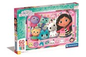 Puzzle - Clementoni Puzzle Maxi Gabby's Dollhouse 60 pieces Podłoga - 26598