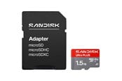 Karta pamieci - SANDISK Ultra PLUS microSD/SD - 200MB/s - 1.5TB - SDSQUBQ-1T50-GN6MA