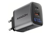 Telefon - Adapter i Ładowarka - AXAGON power adapter - USB Type A USB-C - 67 watt - ACU-PQ67D