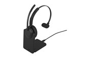 Słuchawki, zestaw słuchawkowy - Jabra Evolve3 45 UC - USB-C with Dongle - Mono (Charging Stand) - 34599-889-889