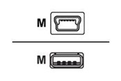 Kabel USB - Zebra USB cable - P1031365-055