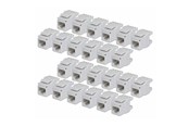 Akcesoria sieciowe - StarTech.com Startech keystone jack - 180° 110 punch down - TAA Compliant - C6KEY110180WH24PK