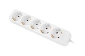 Kabel zasilający (zewnętrzny) - Lanberg - power strip - 2500 watt - PS0-05F-0150-W