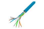 Kabel sieciowy - Lanberg bulk cable - 305 m - blue - Niebieski - LCU6-10CC-0305-B