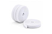 Zarządzanie kablami - StarTech.com Startech cable tie roll - hook and loop 0.5" wide cut-to-size reusable. fastener tape. adjustable - HKLP1505WH4PK