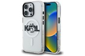 Telefon - Pokrowiec i etui - Karl Lagerfeld IML Choupette Sketch Logo MagSafe Case for iPhone 16 Pro - Clear - 3666339461706
