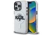 Telefon - Pokrowiec i etui - Karl Lagerfeld IML Karl Sketch Logo MagSafe Case for iPhone 16 Pro - Clear - 3666339461164