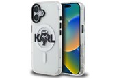 Telefon - Pokrowiec i etui - Karl Lagerfeld IML Karl Sketch Logo MagSafe Case for iPhone 16 - Clear - 3666339461140