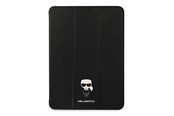 Telefon - Pokrowiec i etui - Karl Lagerfeld Saffiano Ikonic Karl Case for iPad 11" Pro 2021 - Black - 3666339030377