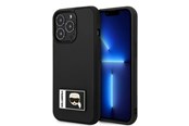 Telefon - Pokrowiec i etui - Karl Lagerfeld Ikonik Patch Case for iPhone 13 Pro / iPhone 13 - Black - 3666339049669