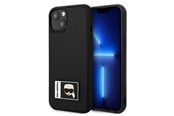 Telefon - Pokrowiec i etui - Karl Lagerfeld Ikonik Patch Case for iPhone 13 - Black - 3666339049652