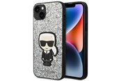 Telefon - Pokrowiec i etui - Karl Lagerfeld KLHCP14MGFKPG iPhone 14 Plus 6.7 "hardcase silver / silver Glitter Flakes Ikonik - 3666339077402