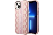Telefon - Pokrowiec i etui - Karl Lagerfeld KLHCP14MHKLSPCP iPhone 14 Plus 6.7 "hardcase pink / pink Mono Vertical Stripe - 3666339085292
