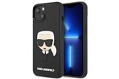 Telefon - Pokrowiec i etui - Karl Lagerfeld KLHCP14MKH3DBK iPhone 14 Plus 6.7 "black / black hardcase 3D Rubber Karl's Head - 3666339086459