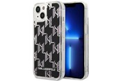 Telefon - Pokrowiec i etui - Karl Lagerfeld KLHCP14SLMNMK iPhone 14 6.1 "hardcase black / black Liquid Glitter Monogram - 3666339076238