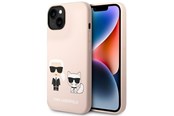 Telefon - Pokrowiec i etui - Karl Lagerfeld KLHMP14MSSKCI iPhone 14 Plus 6.7 "hardcase light pink / light pink Silicone Karl & Choupette Magsafe - 3666339078126
