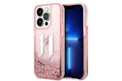 Telefon - Pokrowiec i etui - Karl Lagerfeld KLHCP14LLBKLCP iPhone 14 Pro 6.1 "pink / pink hardcase Liquid Glitter Big KL - 3666339085667