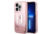 Telefon - Pokrowiec i etui - Karl Lagerfeld KLHCP14XLBKLCP iPhone 14 Pro Max 6.7 "pink / pink hardcase Liquid Glitter Big KL - 3666339085674