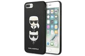 Telefon - Pokrowiec i etui - Karl Lagerfeld Saffiano Karl&Choupette Head case for iPhone 7 Plus / iPhone 8 Plus - black - 3666339054991