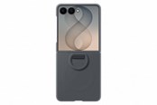Telefon - Pokrowiec i etui - Samsung Galaxy Z Flip8 Silicone Ring Magnet Case - Graphite - EF-EF776CBEGWW