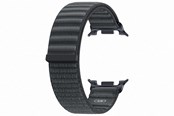 Smartwatch - akcesoria - Samsung Galaxy Watch9 Fabric Watch Band (S/M) - Black - ET-SVL32SKEGEU
