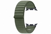 Smartwatch - akcesoria - Samsung Galaxy Watch9 Fabric Watch Band (M/L) - Olive - ET-SVL33LGEGEU