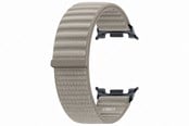 Smartwatch - akcesoria - Samsung Galaxy Watch9 Fabric Watch Band (M/L) - Mocha - ET-SVL33LDEGEU