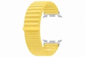 Smartwatch - akcesoria - Samsung Galaxy Watch9 Fabric Watch Band (M/L) - Yellow - ET-SVL33LYEGEU
