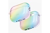 Telefon - Pokrowiec i etui - UNIQ Iridescia Hang Case for AirPods Pro 3 - Transparent-Multicolor - 8886463697016
