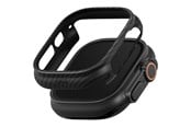 Smartwatch - akcesoria - UNIQ Keva Verge Case for Apple Watch 49 mm - Black - 8886463697399