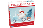 Puzzle - Tactic 200 pcs puzzle: Christmas tree hunt - 60863
