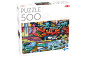 Puzzle - Tactic 500 pcs puzzle: Street Art of Graffiti - 59225