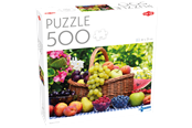 Puzzle - Tactic 500 pcs puzzle: Basket of Fruits - 59224