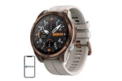 Smartwatch, zegarek i opaska sportowa - Zeblaze Stratos 4 Pro smartwatch (Brown) - Stratos 4 Pro Bronze