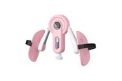 Sport i fitness - MERACH MR-2522 trenażer nóg (White and Pink) - MR-2522WL1-EU