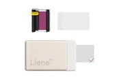 Drukarka - Liene Przenośna drukarka fotograficzna Pearl N200 Pro 2x3" (Gold) - CU002-65001