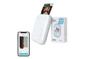 Drukarka - Liene Przenośna drukarka fotograficzna Pearl 2x3" (White) - Cynk - KW001-65022